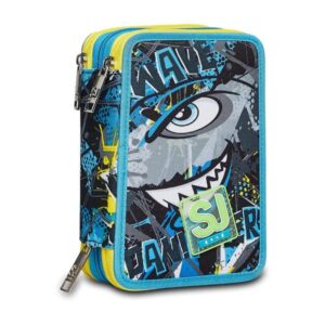 Astuccio 3 ZIP SEVEN BOY|LalibreriadiLucia